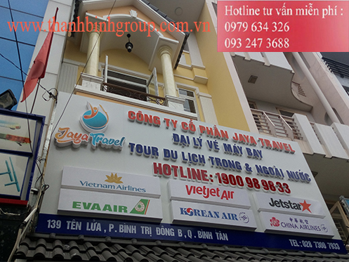 CÔNG TRÌNH CÔNG TY CỔ PHẦN JAYA TRAVEL