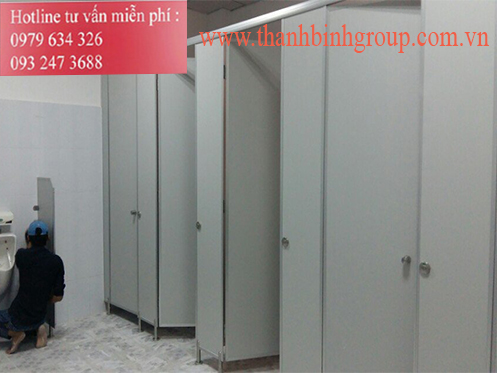 CÔNG TRÌNH VÁCH NGĂN VỆ SINH - KCX TÂN THUẬN QUẬN 7