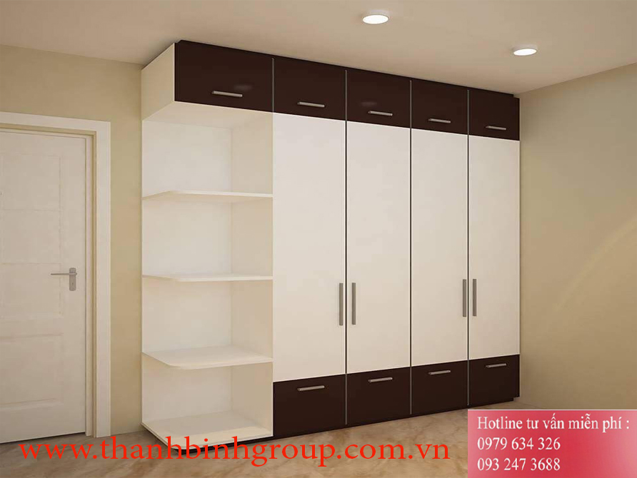 TỦ QUẦN ÁO TQA107
