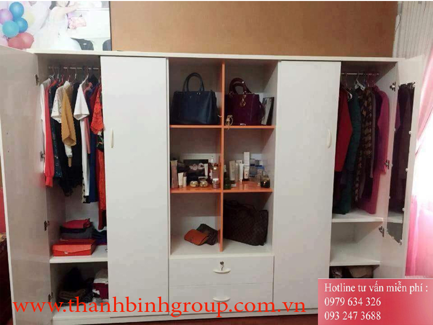 TỦ QUẦN ÁO TQA124