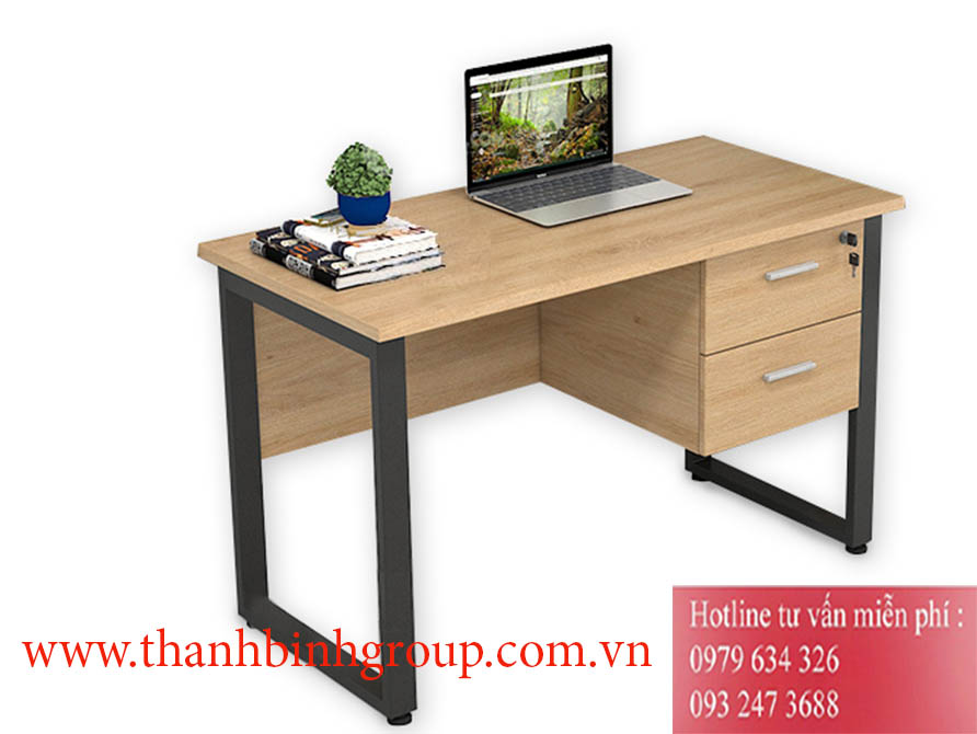 BÀN LÀM VIỆC CHÂN SẮT TBG01