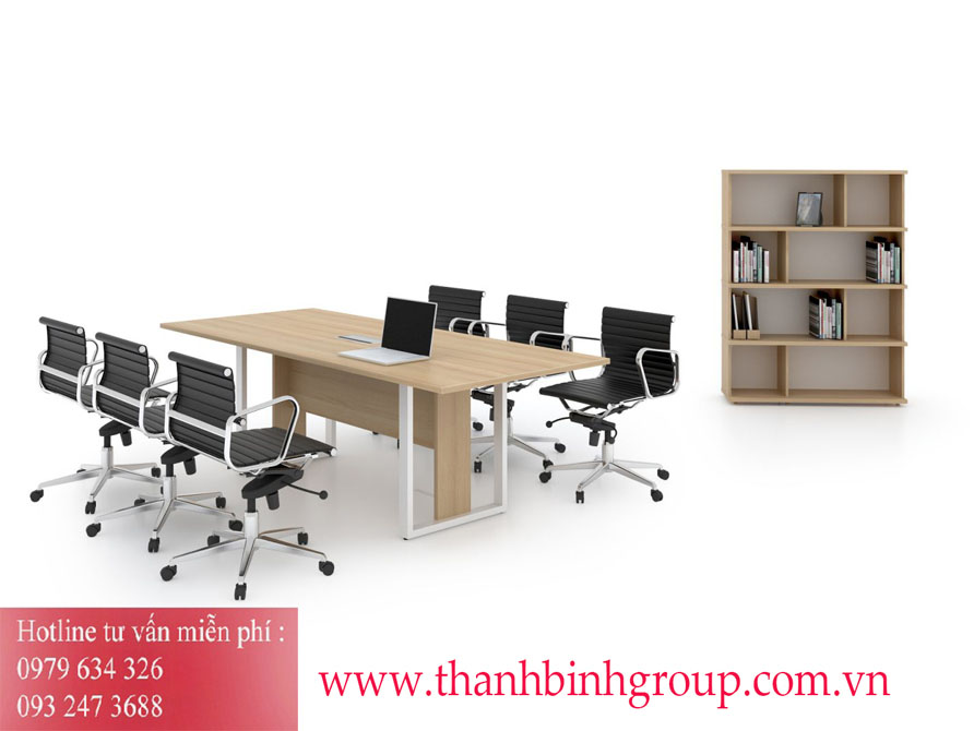 Bàn họp chân sắt BH15