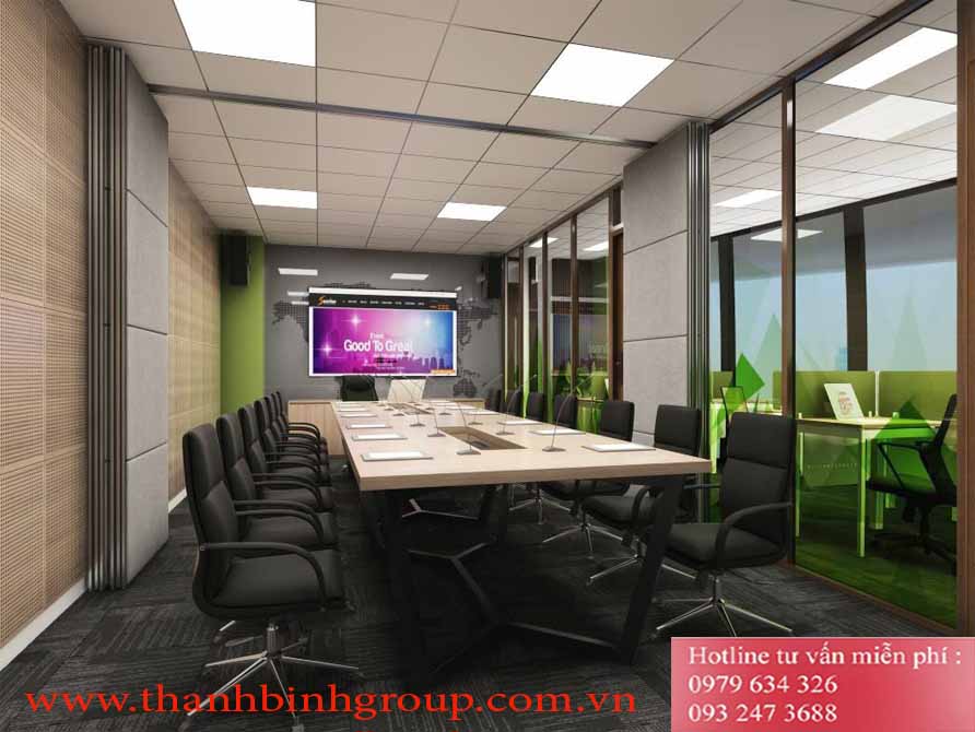 Bàn họp chân sắt BH18