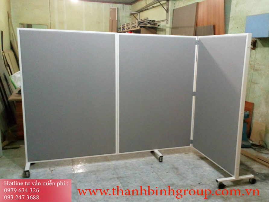 VÁCH NGĂN CÓ BÁNH XE VNX34