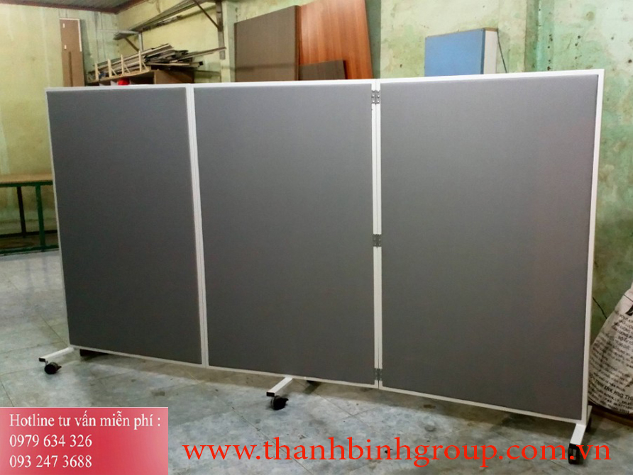 VÁCH NGĂN XẾP CÓ BÁNH XE VNX19